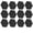 Black, variant on Whaledi Wall Panels Acoustics Tiles Polyester Texture Perfect for Studios Home Wall