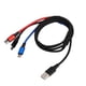 thumbnail image 2 of Cable de carga múltiple, cable USB trenzado de nailon 3 en 1, el mejor de su clase, 2 of 9