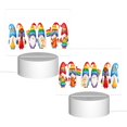 thumbnail image 2 of Haiem Happy Pride Gnome Pattern Acrylic Night Light Gift with 3 Color ModesTouch-Sensitive LED Lamp Perfect Gift for Mother's Day, Birthday, or Christmas, 2 of 9