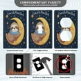 thumbnail image 5 of IAUYY Retardant PC Material Toggle Switch Switch Plate Covers Easy DIY Installation with Screws Light Switch Cover Plate Sleep, 5 of 9