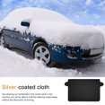 thumbnail image 7 of Podofo Car Windshield Snow Cover For Ice Frost, Winter Car Cover Windscreen Covers , Thicken Thickness Frost Guard For Most Cars SUVs And Small Trucks, 165X110 CM, 7 of 7