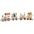 thumbnail image 1 of Mini Wooden Train For Christmas Decoration Gift, 1 of 4