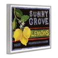 thumbnail image 4 of Stupell Industries Sunny Grove Lemons Food & Beverage Painting Gray Framed Art Print Wall Art, 14 x 11, 4 of 10