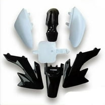 Lumix GC Black White Fairing Body Plastic Kit For 49cc 50cc 70cc 90cc 110cc 125cc Chinese Dirt Pit Bikes