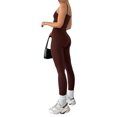 thumbnail image 4 of Sunloudy Combinaison Débardeur pour Femmes, Sans Manches, Col Carré, Couleur Unie, Extensible, 4 of 6