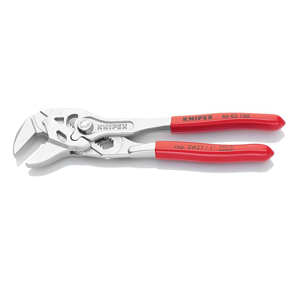 Knipex Pliers Wrench Chrome Plated Head 150Mm