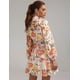 thumbnail image 4 of Vestido BELLA BARNETT mini con estampado blanco para mujer, 4 of 5