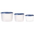 thumbnail image 1 of Juego de contenedores de almacenamiento Signoraware, 3 piezas, azul, 1 of 2