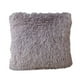 thumbnail image 2 of Thick Plush Wool Throw Pillow Covers 16x16 Inch Cream Soft Decorative Cushion Cover for Sofa Bedroom Pillow Shell -1 pc,Gray, 2 of 2
