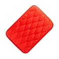 thumbnail image 2 of maskred Car Armrest Waterproof Pad Center Console Seat Box Mat Cushion Scratch-Resistant Leather Universal Guard Auto Interior Accessory Red, 2 of 6