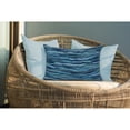 thumbnail image 3 of Liora Manne Visions III Broken Stripe Indoor Outdoor Decorative Pillow Blue, 3 of 4