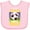 AD-Pink, variant on Inktastic Soccer Funny Goals Boys or Girls Baby Bib