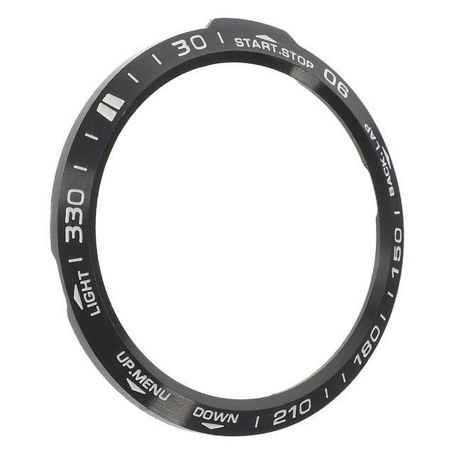 LOLIPPYY 1Pc Sports Waterproof Case 6 Bezel Stainless Steel for Daily Use