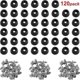 thumbnail image 4 of 120 Pcs Soft Cutting Board Rubber Feet With Stainless Steel Screws 0.28 X 0.59 For Furniture, Elect cy, 4 of 5