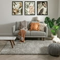 thumbnail image 6 of Well Woven Celeste Olympic Modern Solid Shag Silver 9'3" x 12'6" Shag Pile Soft Area Rug, 6 of 7