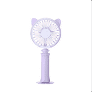 Adjustable Mini Portable Handheld Fan Desktop Cooling Usb Fan With Led Night Light 2 Speed,for Home Office