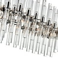 thumbnail image 5 of CWI Lighting Miroir 16 Light Metal Pool Table Light in Polished Nickel, 5 of 5
