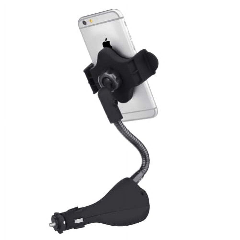 6ft USB-C Cable w Car Mount DC Socket Charger Holder Type-C Cord X1A for Motorola Moto G Power (2021),(2020),G7 Play,(2021),Fast, One 5G,Ace, Razr (2020),(2019), Edge (2021) - Nokia G20, XR20