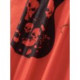 thumbnail image 2 of Springcmy Y2K Fairy Grunge Skull Shirts for Women Teens Girls Punk Graphic Baggy Tee Shirts Tops Halloween Clothes, 2 of 7