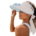 thumbnail image 3 of Kcolen Mens Sun Hats for Big Heads Stylish Sun Visor Hat for Women with Wide Brim Adjustable Design Ideal for Outdoor Sports and Beach Travel, 3 of 5