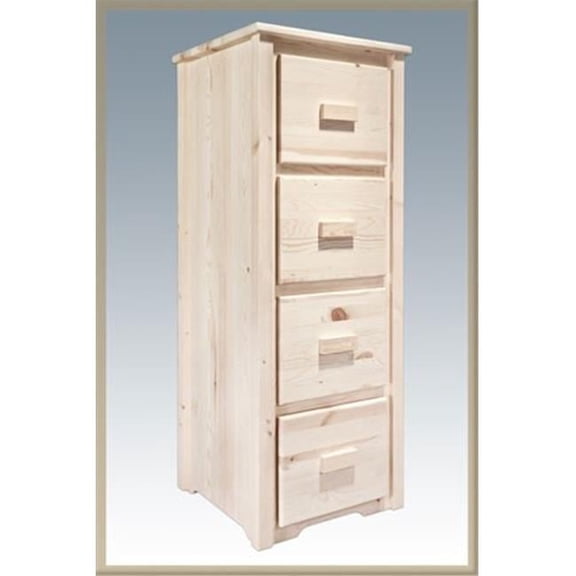 Homestead Collection File Cabinet  4-Drawer Ready to Finish