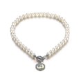 thumbnail image 4 of Elegant Pearl Choker Necklaces For Women Gold Coin Bow Knot Pendant Necklace Long Chain Jewelry Party Gifts---Product code 32593, 4 of 5