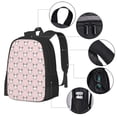 thumbnail image 4 of Daiia Cute Rabbit Backpack for Men and Women -Durable Backpack Large Capacity, Water-Resistant Bag with Adjustable Straps and Laptop Compartment, 4 of 9