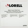 Lorell, LLR60996, 12" Round Radiocontrolled Wall Clock, 1