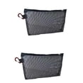thumbnail image 5 of EHJRE 2Pcs Small Tool Bag Portable Organization with Carabiner Hanging Pouch Mesh Tool, 5 of 9