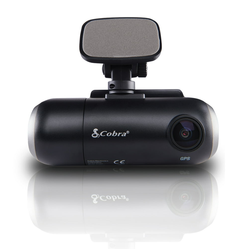 Cobra - SC 201 Dual-View Smart Dash Camera with Built-In Cabin-View l ...