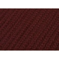 thumbnail image 2 of 4' Maroon Red Square Area Throw Rug, 2 of 2