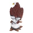 thumbnail image 4 of Adornos De Resina De águila, Escultura De Simulación Estilo Rural Decorativo Realista Para Escritorio Para Césped, 4 of 8