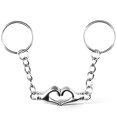 thumbnail image 1 of Lindo llavero para novio divertidos regalos de San Valentín, llaveros a juego para mejores amigos novio novia, lindos regalos de pareja, 1 of 5