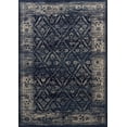 thumbnail image 2 of Handcraft Rugs-Midnight Blue/Beige Persian Zigler Allover Pattern Distressed  Modern Vintage Area Rug, 2 of 10