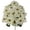 Cream, variant on 24 Stems Faux Velvet Poinsettia Christmas Bush
