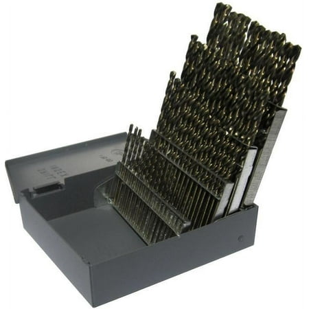 UPC: 0887861039369 | Drill America KFD60J-SET 1-60 60pc Black and Gold Jobber Length Drill Set