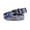 Blue, variant on Women's Studded Belt Biker Goth Punk Stud Pyramid Grommet Checkered Rock Rivet Faux Leather Adjustable Y2k Cool Casual Spiked Belts for Halloween Cosplay Coffee XS-Large