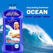 Mr. Clean All Purpose Cleaner, Cleaning Liquid, Ocean, 41 fl oz