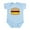 Sky Blue, variant on CafePress - Hamburger Infant Bodysuit - Baby Light Bodysuit, Size Newborn - 24 Months