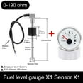 thumbnail image 1 of 0-190ohm Fuel Level Gauge Meter Fuel Level Sensor Fuel Gauge 52MM for Boat Car, 1 of 4