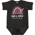 thumbnail image 3 of Inktastic Mimi and PopPop Love Me Rainbow Girls Baby Bodysuit, 3 of 5
