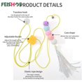 thumbnail image 4 of Interactive Cat Toy Hanging Simulation Cat Toy Funny Self-hey Interactive Toy for Kitten Playing Teaser Wand Toy Cat Supplies, 4 of 5