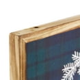 thumbnail image 3 of Northlight 15.75" Plaid 'Jingle Bells' Christmas Wall Sign, 3 of 3