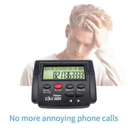 Call Blocker for Landline Phones Telephone 2000 Caller ID Box Blocking One Touch Number Block Device Unwanted Robocalls and Nuisance Calls