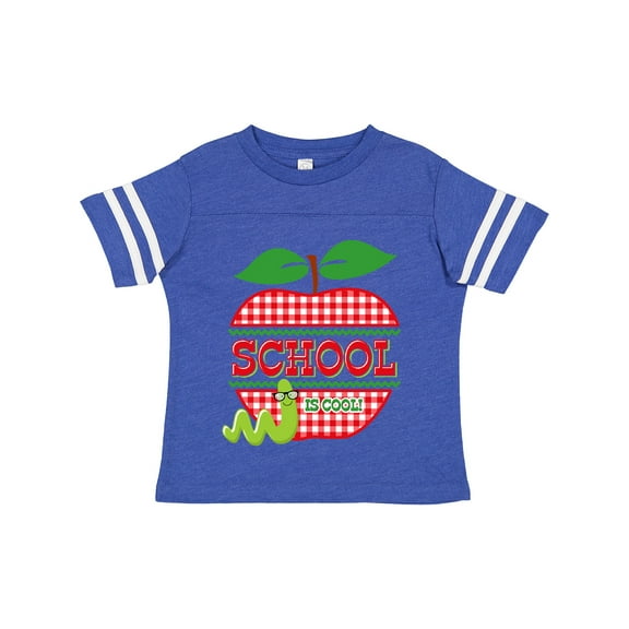 Inktastic Apple School is Cool Girls Toddler T-Shirt