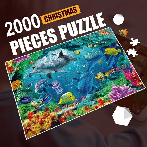 Puzzle Ocean Dolphin - 108 Pièces - Jouet Puzzle educatif Puzzle