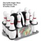 thumbnail image 2 of 1 Set Bowling Set & Adults 2 Ball With 10 Pins For Family Kids And Adults Backyard Skittles Fz, 2 of 4
