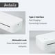 thumbnail image 3 of Impresora Portátil Bluetooth Aiyin A4 Color Blanco, 3 of 8
