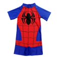 thumbnail image 1 of Traje de baño 3d para niños Los Vengadores Traje de baño de una pieza de superhéroe ASpiderman - B3-4 años, 1 of 2