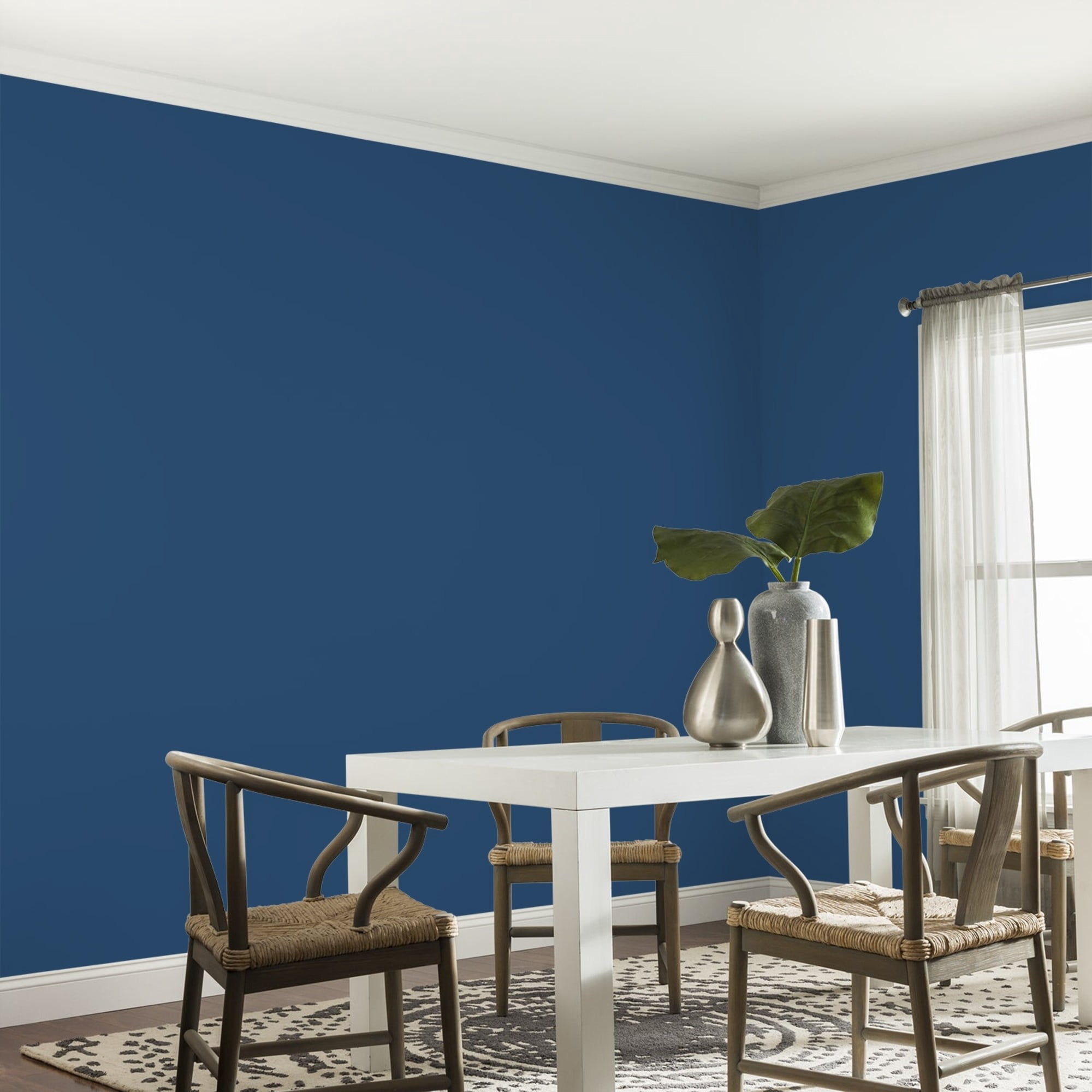 Glidden Spred Blue Tang Eggshell Interior Paint and Primer, 1 Gallon